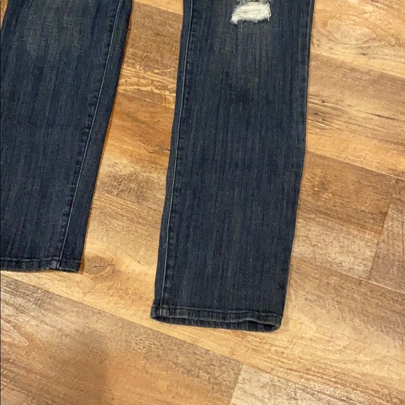 JUBY BLUE Destroyed Distressed Stretch Denim Skinny Jeans Women’s 3XL 20W 41x33 - Picture 5 of 6